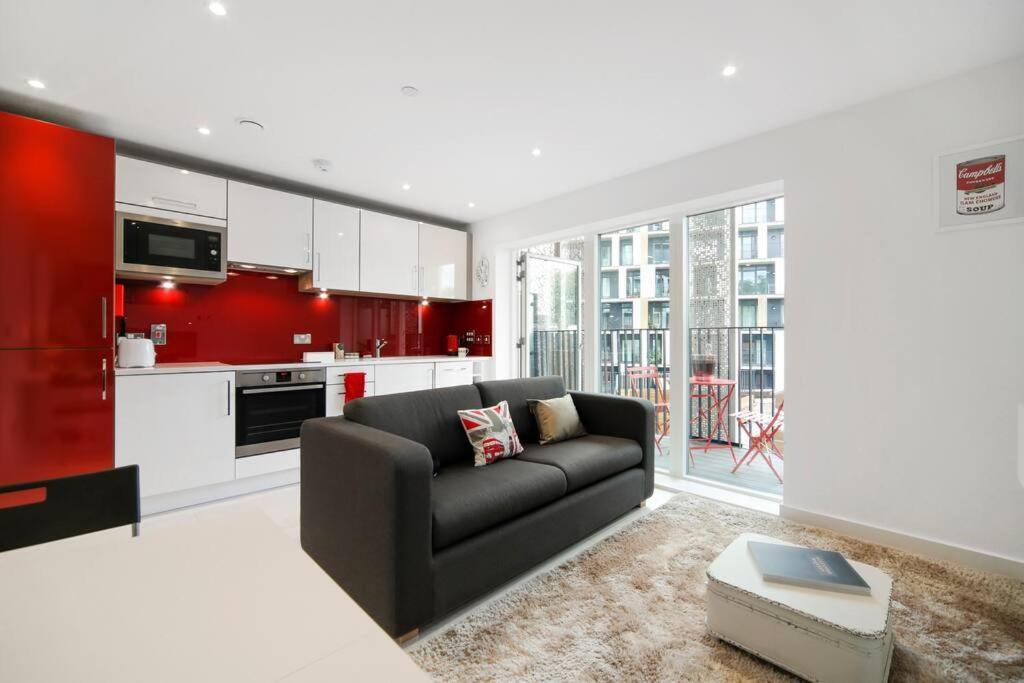 Appartement Cool Dalston Studio With Balcony And Gym à Londres Extérieur photo