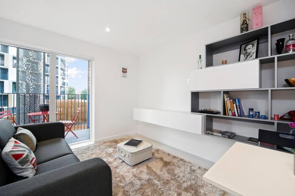 Appartement Cool Dalston Studio With Balcony And Gym à Londres Extérieur photo